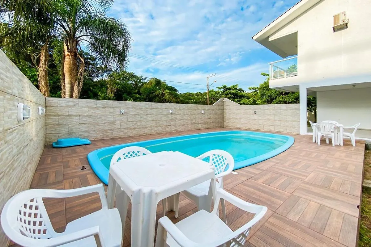 Praia Grande A 300M, Casa Ampla E Com Piscina!0464 고베르나도르 셀소 하모스 펜션